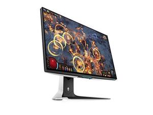 lot 3439 image: Alienware 27 Gaming Monitor - AW2721D (Latest Model) - 240Hz, 27-inch QHD, Fast IPS Monitor with VESA DisplayHDR 600, NVIDIA G-SYNC Ultimate Certification and IPS Nano Color Technology, White, XW3CK
