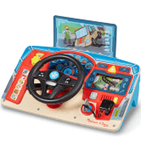 lot 3455 image: Infant Melissa & Doug Paw Patrol(TM) Rescue Mission Wooden Dashboard