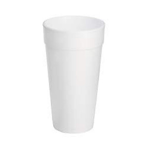 lot 2882 image: Genuine Joe - 20 oz Foam Cups - 440 cups - Retail $81.99
