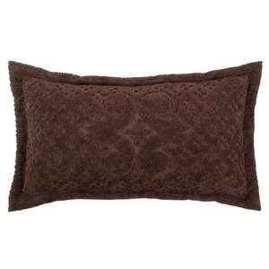 lot 2974 image: Ashton -Chocolate Pillow Sham (Set of 2)  King - Retail $44.00