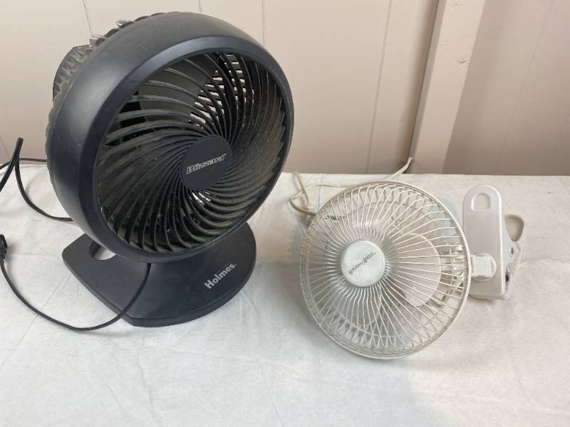lot 6280 image: Homes Table Fan & Northern Breeze Clip On Fan