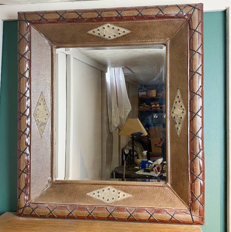 lot 6344 image: Gorgeous, Large Wall Mirror - Must See See pics for measurements