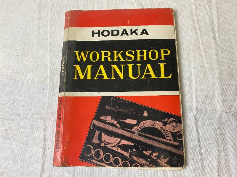 lot 6414 image: Vintage 1967 -1971 Engine HODAKA Workshop Manual - ACE 90 - HTF