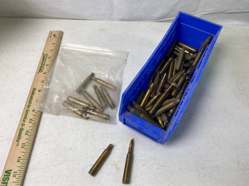 lot 9523 image: Lot of 270 Winchester Brass Cases