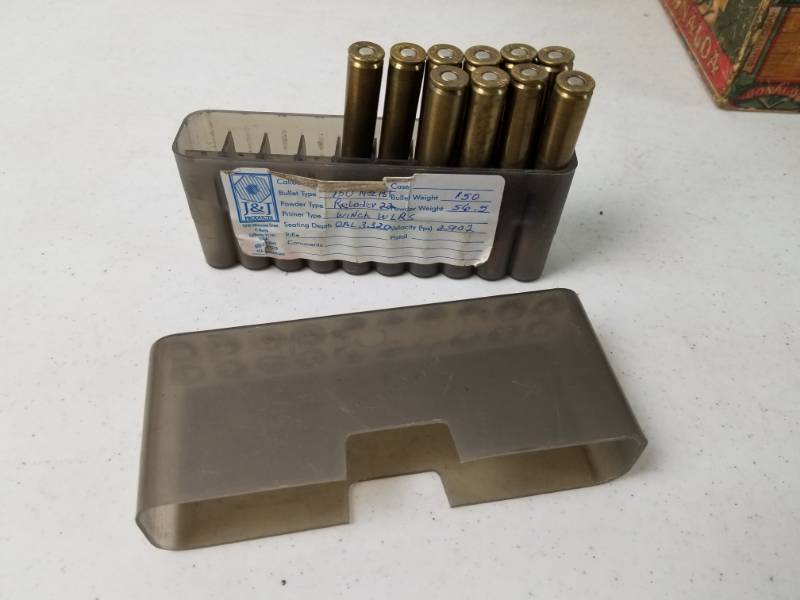 lot 9531 image: Winchester 270 Riffle Rounds w Case