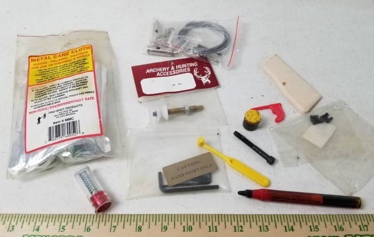 lot 9549 image: Lot of Hunting Items  Archery and Gun Accessories - Practice Shell and More