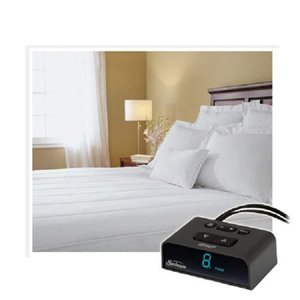 lot 5290 image: Sunbeam Heated Mattress Pad,King