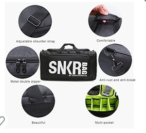 lot 5293 image: Sneaker Duffle Bag Sports Travel Waterproof Multi-function Sport Duffel