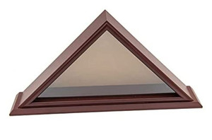lot 5294 image: DECOMIL 5x9 Flag Display Case for American Veteran Burial Flag