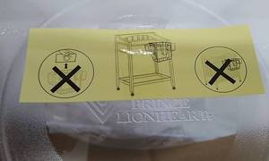 lot 5312 image: Baby changing station container, hangs on side of changing station