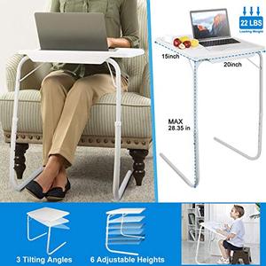 lot 5320 image: iMounTEK Portable Adjustable Tray Table