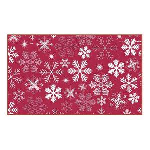 lot 5332 image: Snowflakes Accent Rug, 18in x 30in