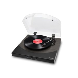 lot 5337 image: ION Audio Premier LP Black, Wireless Turntable with Built-In Stereo Sound Bar