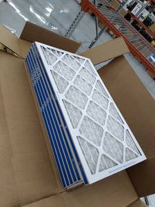 lot 5338 image: Aerostar Allergen & Pet Dander Merv 11 Pleated Air Filters,14x24x1