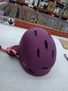 lot 5352 image: Retrospec Dark Purple Bike Helmet, Adult