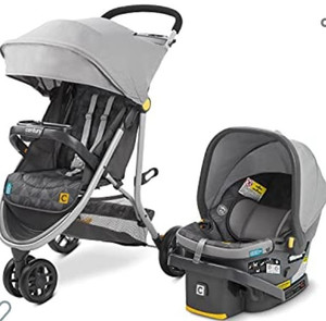 lot 5368 image: Century Stroller 3-Wheel 2-in-1 Lightweight Travel System,Infant Car Seat and Stroller Combo