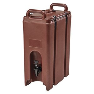 lot 5386 image: Camtainer Cambro 5 Gallon Capacity insulated transporter, Dark Brown