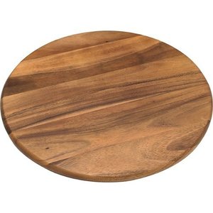lot 5428 image: Lipper Table Ware,Lazy Susan,Brown