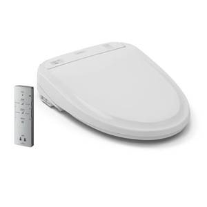 lot 5433 image: TOTOA WASHLETA S350e Electronic Bidet Toilet Seat, Round