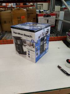 lot 5454 image: Hamilton Beach FlexBrew 2-Way Coffee Maker, Model 4997