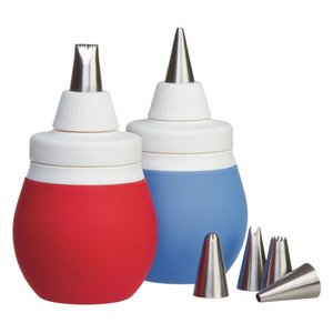 lot 5482 image: Prepworks Decorating Kit, Red, White, and Blue