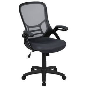 lot 5509 image: Flash Furniture,High Back Mesh Ergonomic Swivel Office Chair, Dark Gray