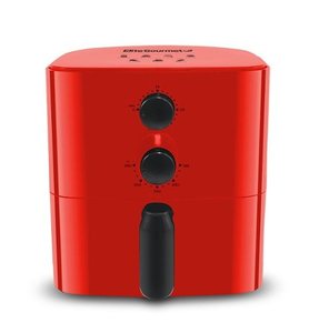 lot 5531 image: Elite Gourmet,1qt Analog Compact Air Fryer,Red