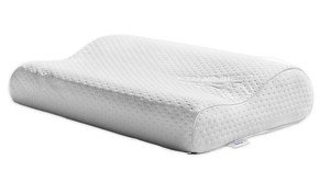lot 5546 image: Tempur-Pedic Medium Profile Memory Foam SideBack Sleeper Neck Bed Pillow