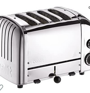 lot 5596 image: Dualit 4 Slice Toaster, Polished Chrome