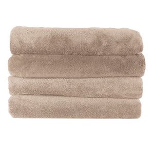 lot 5616 image: Sunbeam Microplush Heated Throw, Sand