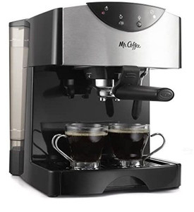 lot 5627 image: Mr. Coffee Automatic Dual Shot EspressoCappuccino System