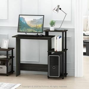 lot 5646 image: Furinno Efficient Home Laptop Notebook Computer Desk, EspressoBlack