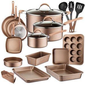 lot 5664 image: NutriChef, Kitchenware Pots & Pans Cookware and Bakery Set, Non-Stick