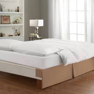 lot 1215 image: Magic Skirt Tailored King Bed Skirt Bedding