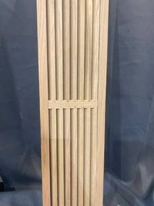 lot 20325 image: WELLAND RED OAK 32 INCH HARDWOOD REGISTER COLD AIR RETURN WALL VENT