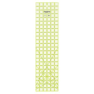 lot 20349 image: Omnigrip 6 x 24 Non-Slip Ruler, Rectangle Quilters Ruler by Omnigrid