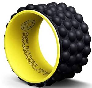 lot 20905 image: The Ultimate Back Roller  Acumobility, myofascial Release, Trigger Point, Yoga Wheel, Foam Roller, Back Pain, Yoga Wheel for Back Pain, Back Massager, deep Tissue, Massage, Exercise, Mobility