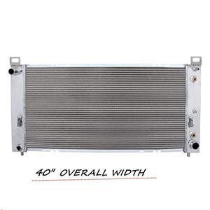 lot 20912 image: Primecooling 3 Row Core Aluminum Radiator for GMC Chevrolet Sierra Yukon 15002500 Silverado Suburban V8 (40 Overall Wide)