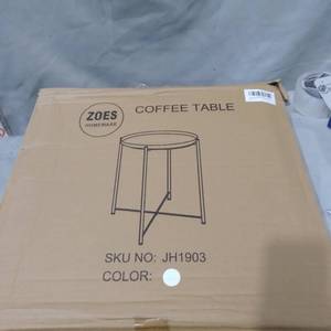 lot 20935 image: AMAZON BASICS ZOES HOMEWARE COFFE TABLE , WHITE