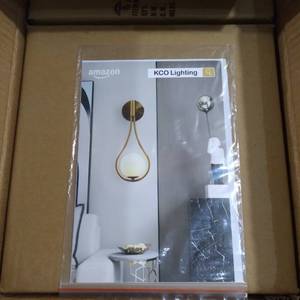 lot 24100 image: KCO LIGHTING INDOOR DECORATIVE WALL MOUNT LIGHT