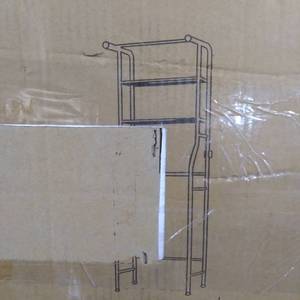 lot 24101 image: UDEAR TALL METAL STORAGE SHELF