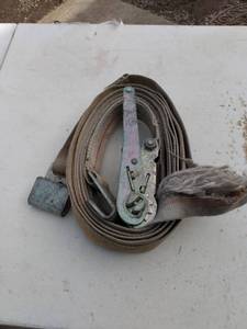 lot 40 image: heavy duty 24 ft 2 in tie down