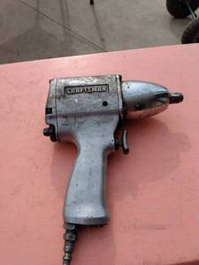 lot 119 image: Craftsman pneumatic 12-in impact tested works