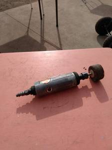 lot 123 image: Dayton pneumatic grinder tested works