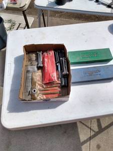 lot 147 image: flat of torx head and Allen wrenches including Craftsman snap-on holo-krome