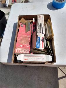 lot 153 image: mixed flat of nails for nail guns