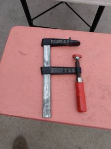 lot 206 image: adjustable Bessey clamp
