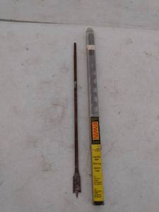 lot 274 image: 2 drill bits 17 in Long