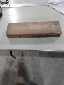 lot 302 image: vintage tap and die set in wood box