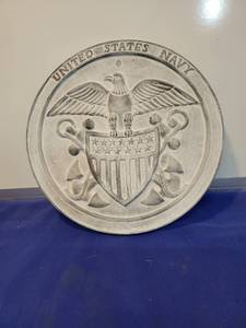 lot 1156 image: United States navy plaque 12